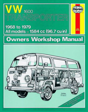 Haynes Volkswagen reparasjonshåndbok for VW Transporter 1600 (68 - 79) up to V