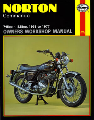 Haynes Norton reparasjonshåndbok for Norton Commando (68 - 77)