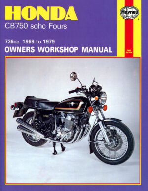 Haynes Honda reparasjonshåndbok for Honda CB750 sohc Four (69 - 79)