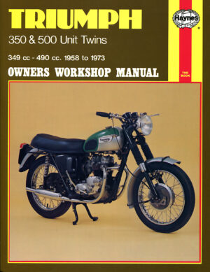 Haynes Triumph reparasjonshåndbok for Triumph 350 & 500 Unit Twins (58 - 73)