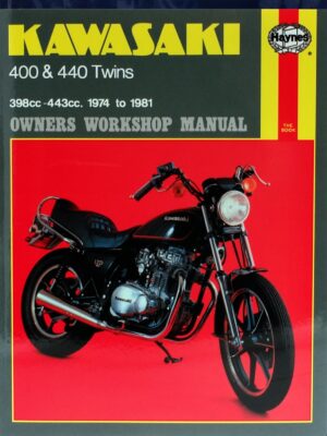 Haynes Kawasaki reparasjonshåndbok for Kawasaki 400 & 440 Twins (74 - 81)