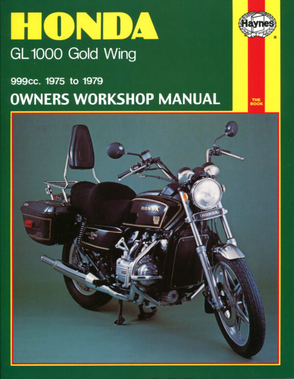 Haynes Honda reparasjonshåndbok for Honda GL1000 Gold Wing (75 - 79)