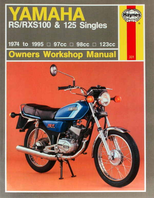 Haynes Yamaha reparasjonshåndbok for Yamaha RS/RXS100 & 125 Singles (74 - 95)