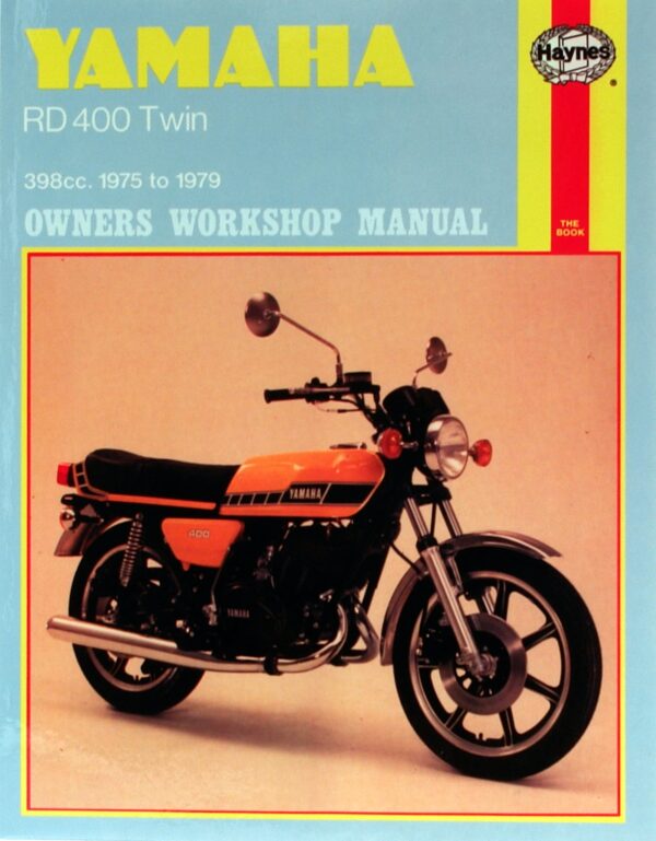 Haynes Yamaha reparasjonshåndbok for Yamaha RD400 Twin (75 - 79)