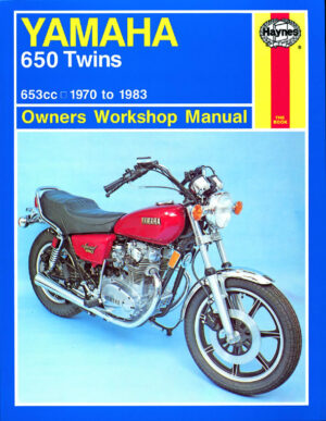 Haynes Yamaha reparasjonshåndbok for Yamaha 650 Twins (70 - 83)