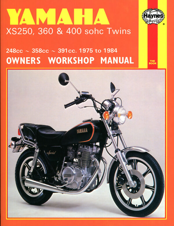 Haynes Yamaha reparasjonshåndbok for Yamaha XS250