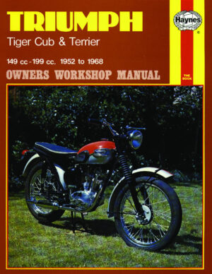 Haynes Triumph reparasjonshåndbok for Triumph Tiger Cub & Terrier (52 - 68)