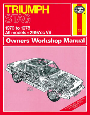 Haynes TRIUMPH reparasjonshåndbok for Triumph Stag (70 - 78) up to T classic reprint