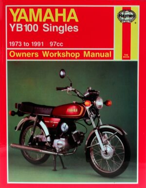 Haynes Yamaha reparasjonshåndbok for Yamaha YB100 Singles (73 - 91)