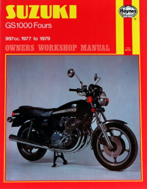 Haynes Suzuki reparasjonshåndbok for Suzuki GS1000 Four (77 - 79)