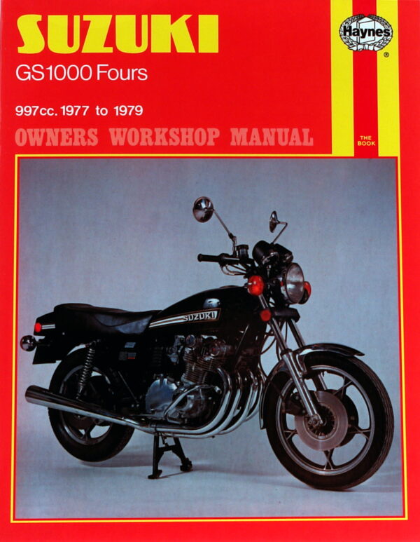 Haynes Suzuki reparasjonshåndbok for Suzuki GS1000 Four (77 - 79)