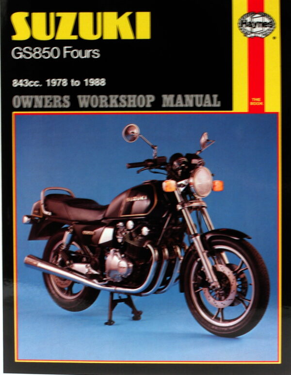 Haynes Suzuki reparasjonshåndbok for Suzuki GS850 Fours (78 - 88)