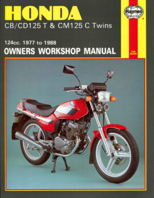 Haynes Honda reparasjonshåndbok for Honda CB/CD125T & CM125C Twins (77 - 88)