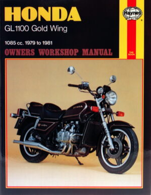 Haynes Honda reparasjonshåndbok for Honda GL1100 Gold Wing (79 - 81)