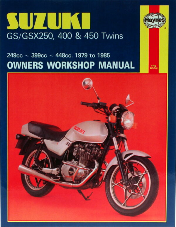 Haynes Suzuki reparasjonshåndbok for Suzuki GS/GSX250