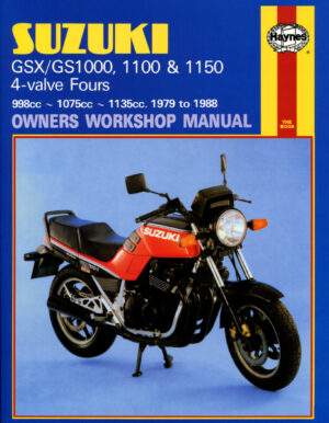 Haynes Suzuki reparasjonshåndbok for Suzuki GS/GSX1000