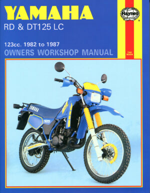 Haynes Yamaha reparasjonshåndbok for Yamaha RD & DT125LC (82 - 87)