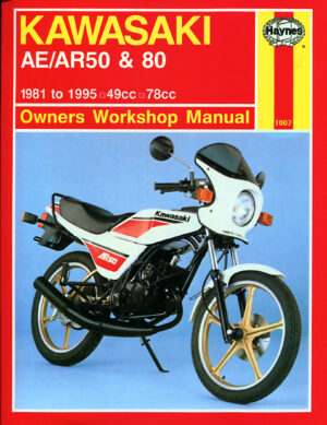 Haynes Kawasaki reparasjonshåndbok for Kawasaki AE/AR 50 and 80 (81 - 95)