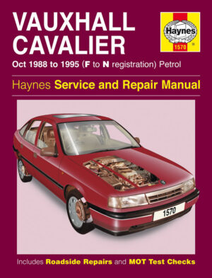 Haynes Opel reparasjonshåndbok for Vauxhall Cavalier Petrol (Oct 88 - 95) F to N