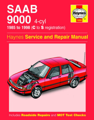 Haynes SAAB reparasjonshåndbok for Saab 9000 (4-cyl) (85 - 98) C to S