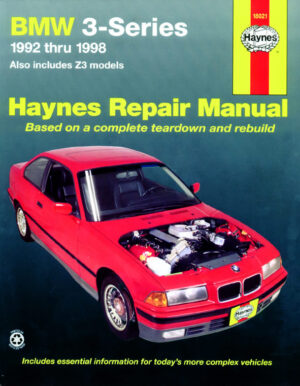 Haynes BMW reparasjonshåndbok for BMW 3-Series ‘92 - ‘98