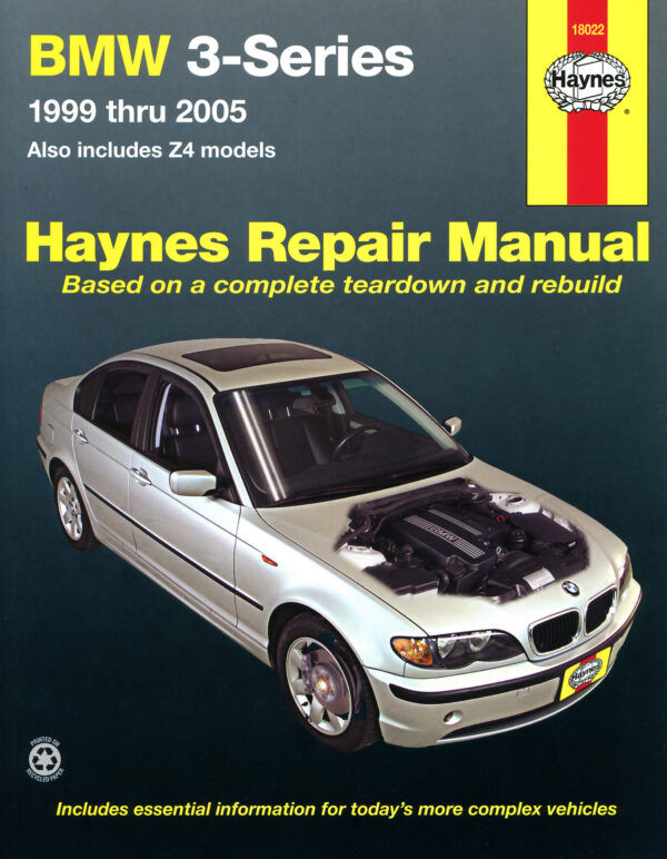 Haynes BMW reparasjonshåndbok for BMW 3 Series ‘99 - ‘05