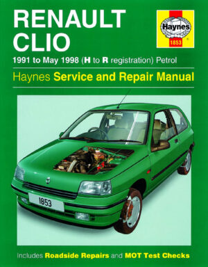 Haynes Renault reparasjonshåndbok for Renault Clio Petrol (91 - May 98) H to R