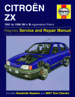 Haynes Citroen reparasjonshåndbok for Citroën ZX Petrol (91 - 98) H to S