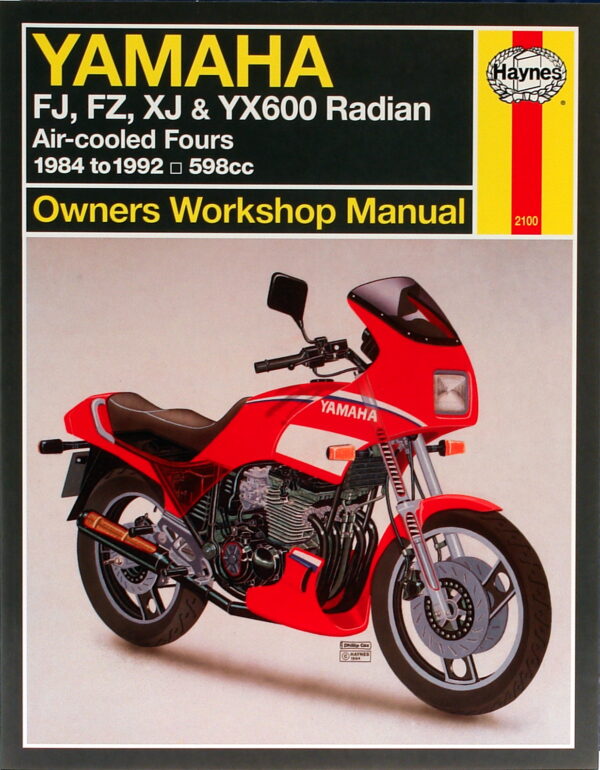 Haynes Yamaha reparasjonshåndbok for Yamaha FJ