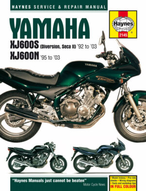 Haynes Yamaha reparasjonshåndbok for Yamaha XJ600S (Diversion