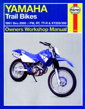 Haynes Yamaha reparasjonshåndbok for Yamaha Trail Bikes (81 - 00)