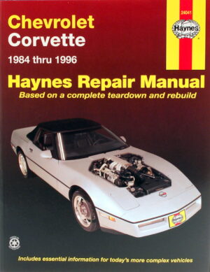 Haynes Chevrolet reparasjonshåndbok for Chevrolet Corvette ‘84 - ‘96