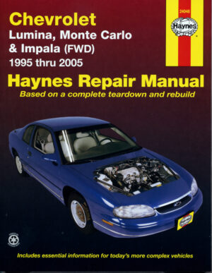 Haynes Chevrolet reparasjonshåndbok for Chevrolet Lumina