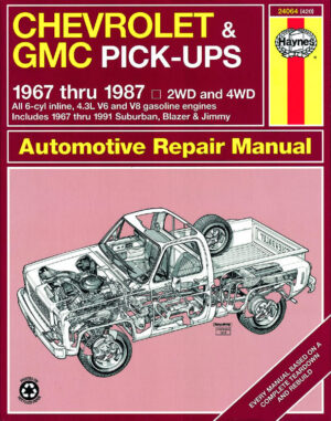 Haynes Chevrolet reparasjonshåndbok for Chevrolet & GMC Pick-ups ‘67 - ‘87