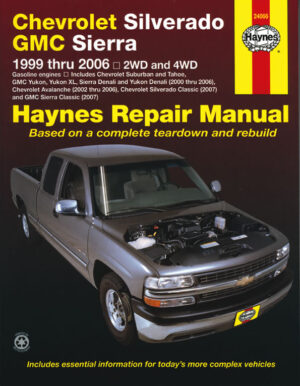 Haynes Chevrolet reparasjonshåndbok for Chevrolet Silverado Pick-up ‘99 - ‘06