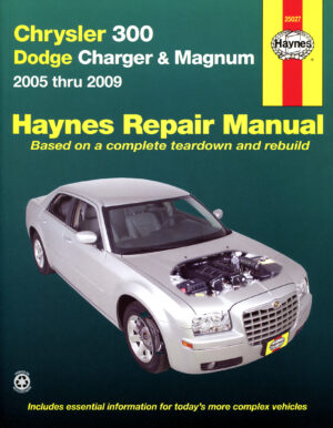 Haynes Chrysler reparasjonshåndbok for Chrysler 300 Dodge Charger & Magnum ‘05 - ‘10