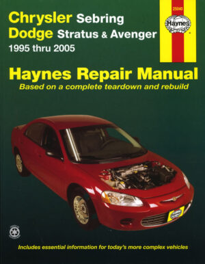 Haynes Chrysler reparasjonshåndbok for Chrysler Sebring & Dodge ‘95 - ‘06