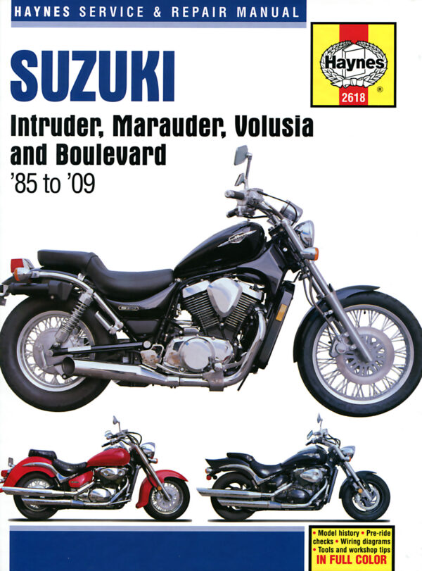 Haynes Suzuki reparasjonshåndbok for Suzuki Intruder