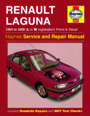 Haynes Renault reparasjonshåndbok for Renault Laguna Petrol & Diesel (94 - 00) L to W