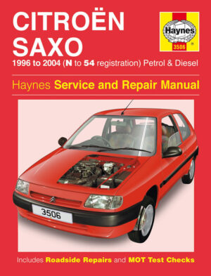 Haynes Citroen reparasjonshåndbok for Citroën Saxo Petrol & Diesel (96 - 04) N to 54