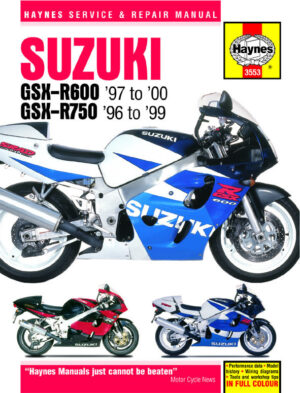 Haynes Suzuki reparasjonshåndbok for Suzuki GSX-R600 and 750 (96 - 00)