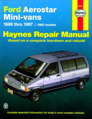 Haynes Ford reparasjonshåndbok for Ford Aerostar Mini Van ‘86 - ‘97