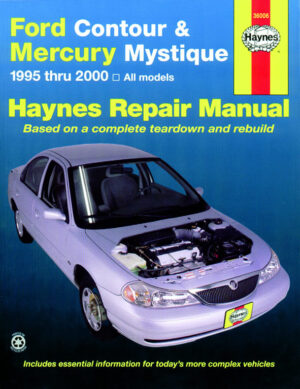 Haynes Ford reparasjonshåndbok for Ford Contour & Mercury Mystique ‘95 - ‘00