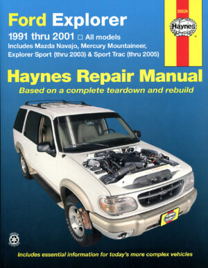 Haynes Ford reparasjonshåndbok for Ford Explorer ‘91 - ‘01