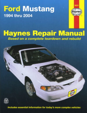 Haynes Ford reparasjonshåndbok for Ford Mustang ‘94 - ‘04