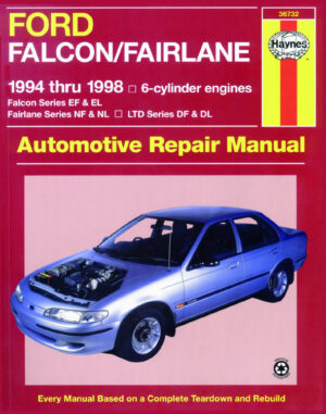 Haynes Ford reparasjonshåndbok for Ford Falcon & Fairlane (94 - 98)