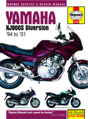 Haynes Yamaha reparasjonshåndbok for Yamaha XJ900S Diversion (94 - 01)