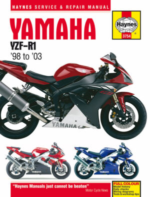 Haynes Yamaha reparasjonshåndbok for Yamaha YZF-R1 (98 - 03)