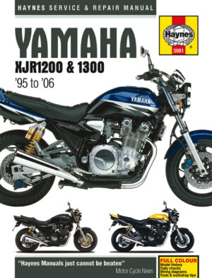 Haynes Yamaha reparasjonshåndbok for Yamaha XJR1200 and XJR1300 (95 - 06)