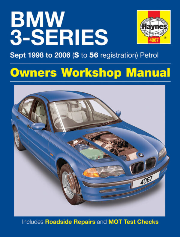 Haynes BMW reparasjonshåndbok for BMW 3-Series Petrol (Sept 98 - 06) S to 56